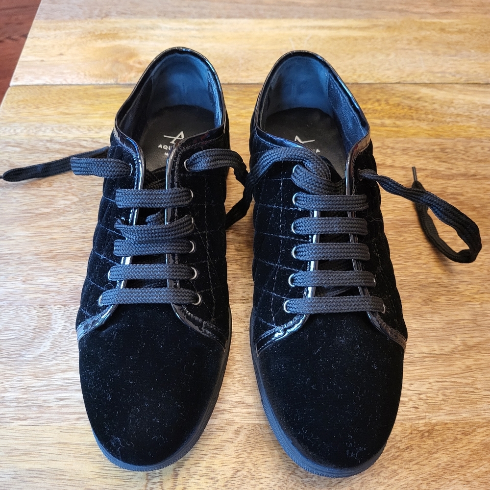 Aquatalia black walking shoes